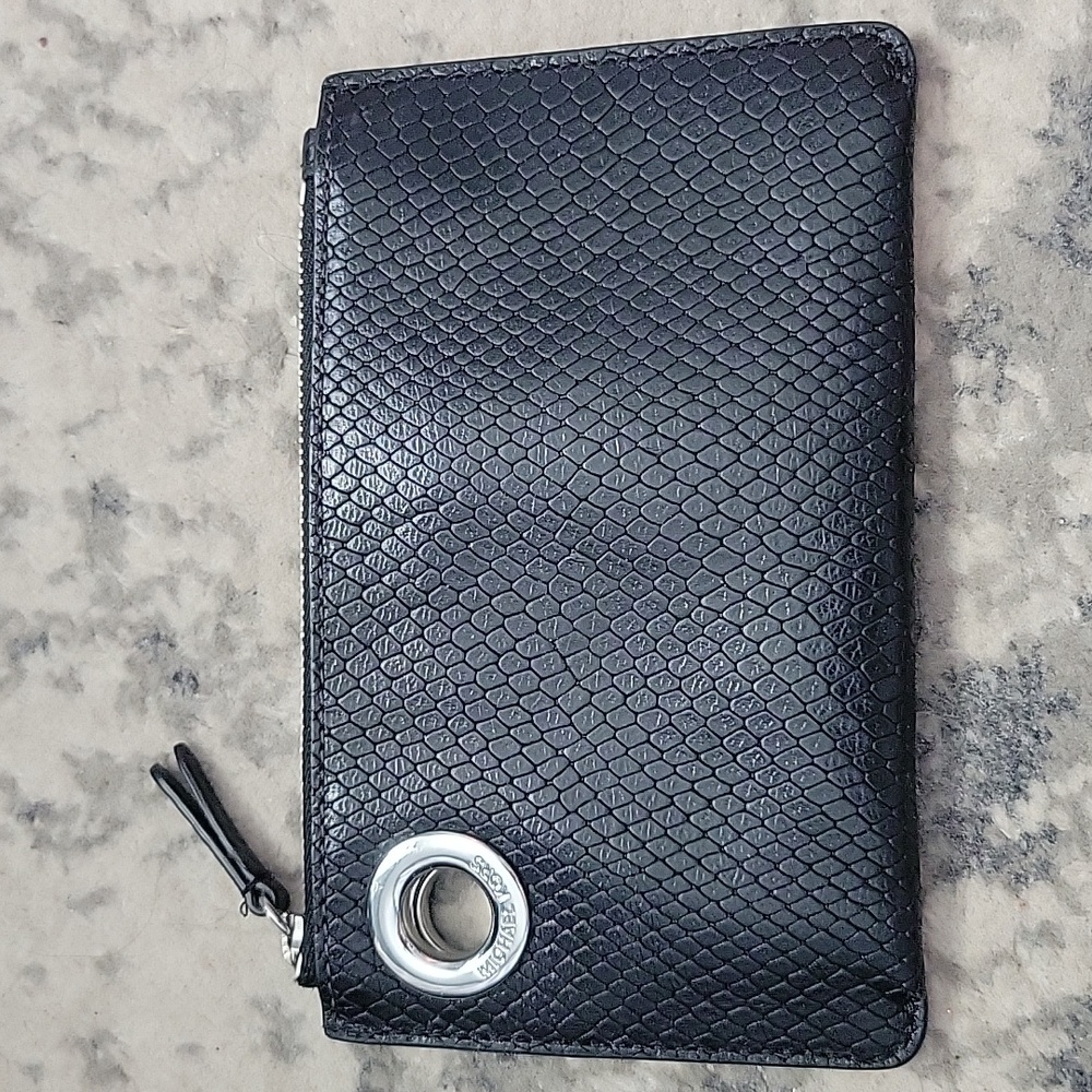 Michael Kors Black Leather Pouch